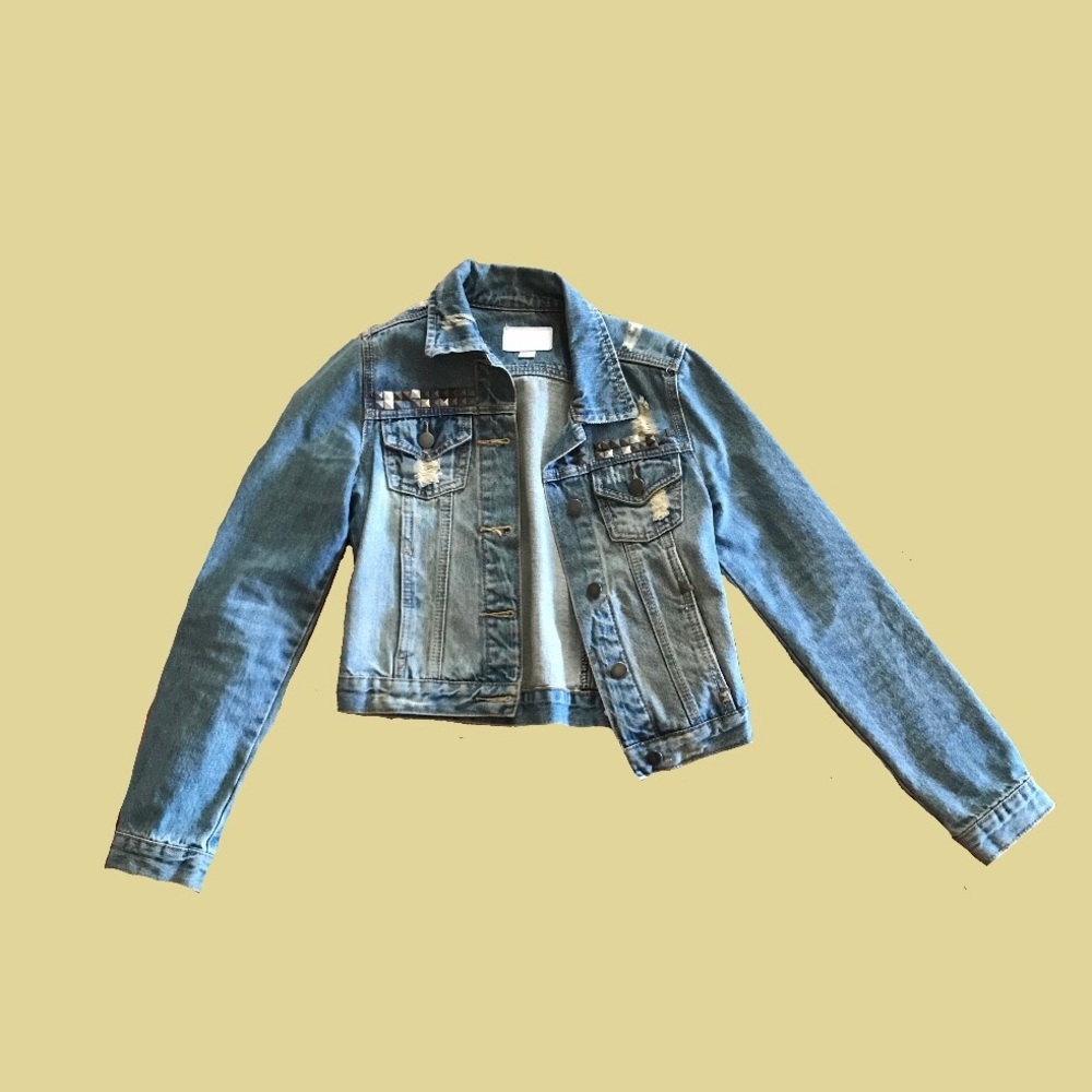 Cropped Denim Jacket